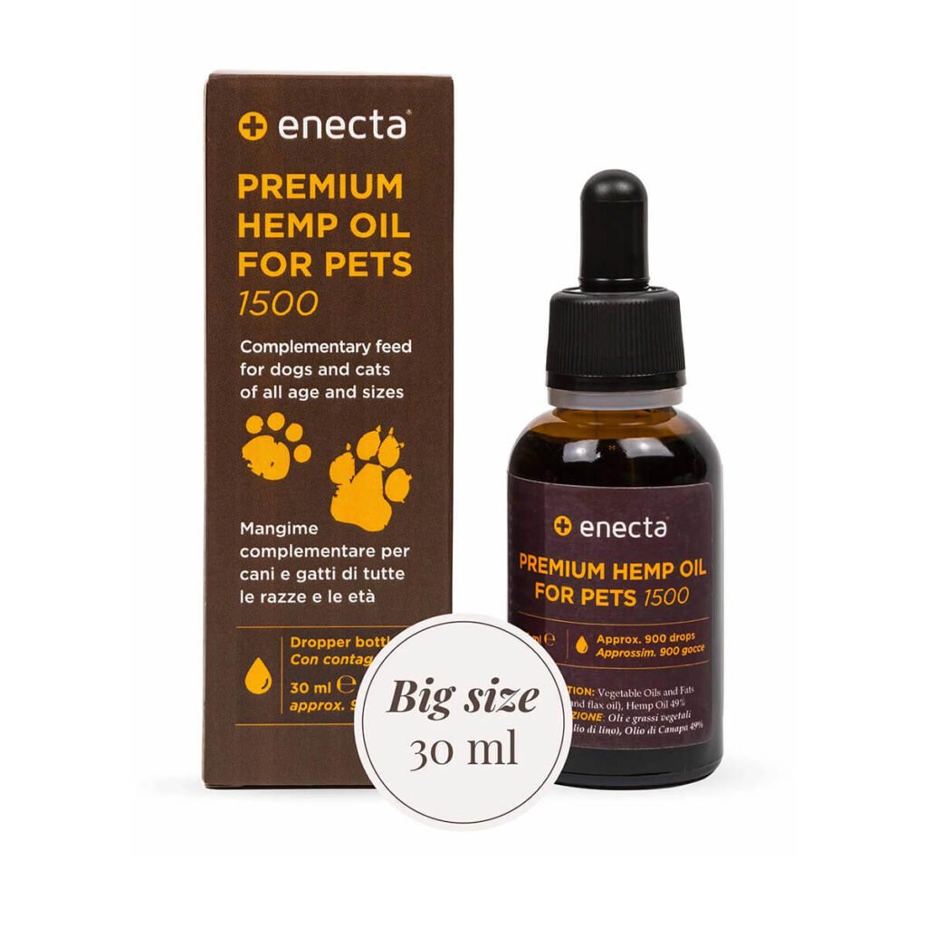 Enecta 5% CBD Έλαιο για Κατοικίδια 1500mg – 30ml