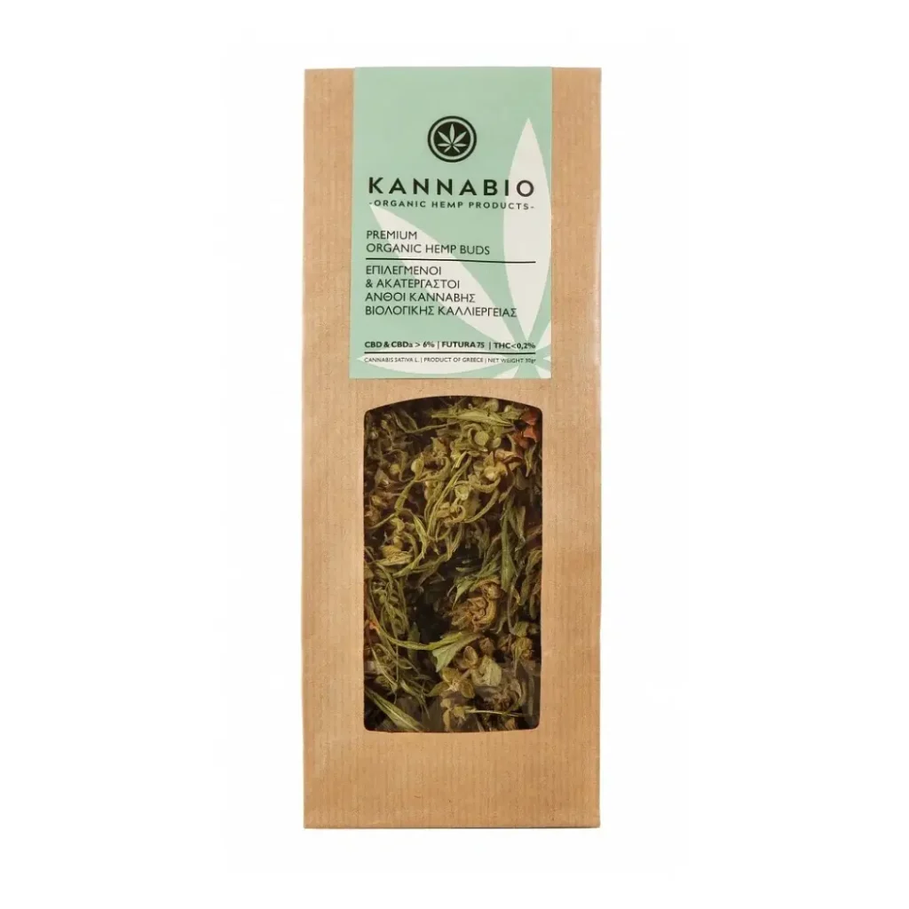 Ακατέργαστοι Ανθοί Κάνναβης KannaBio