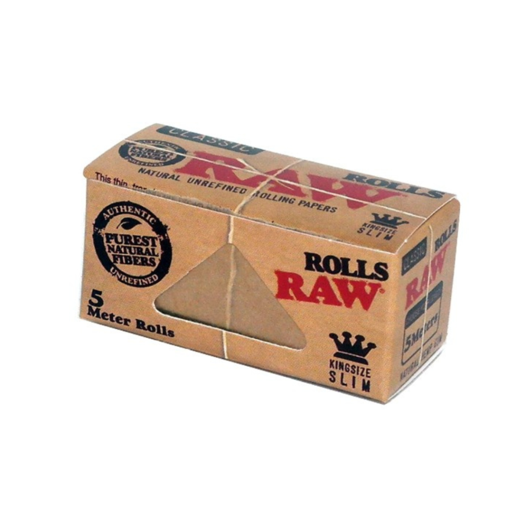 Raw rolls Kingsize Slim ρολό 5 μέτρα